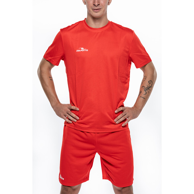 POWER SOCCER JERSEY SOLID ROJO/BLANCO ROJO/BLANCO