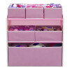 Set juego de mesa y organizador infantil Disney Rosa- blanco Set juego de mesa y organizador infantil Disney Rosa- blanco
