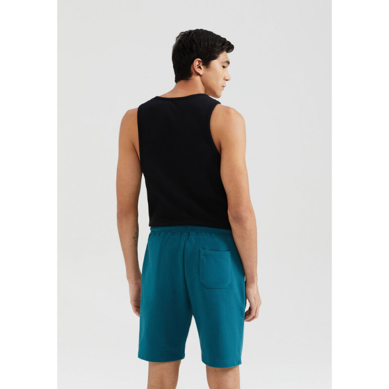 BERMUDA MASC VERDE OSCURO