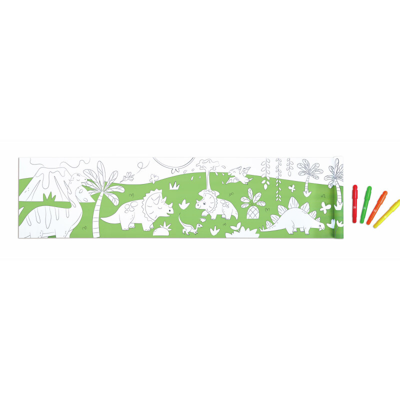 Rollo de Papel para pintar Dinosaurios Hape Rollo de Papel para pintar Dinosaurios Hape