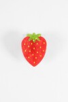 Broche frutilla rojo