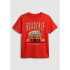 CAMISETA MM MASC VERMELHO