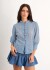 Camisa Azalea Celeste