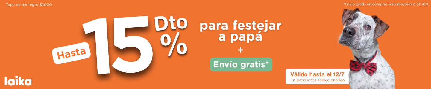 Promo Día del padre 15%off