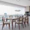 Mesa De Comedor Lauren - 208 - Linea Monaco Mesa De Comedor Lauren - 208 - Linea Monaco
