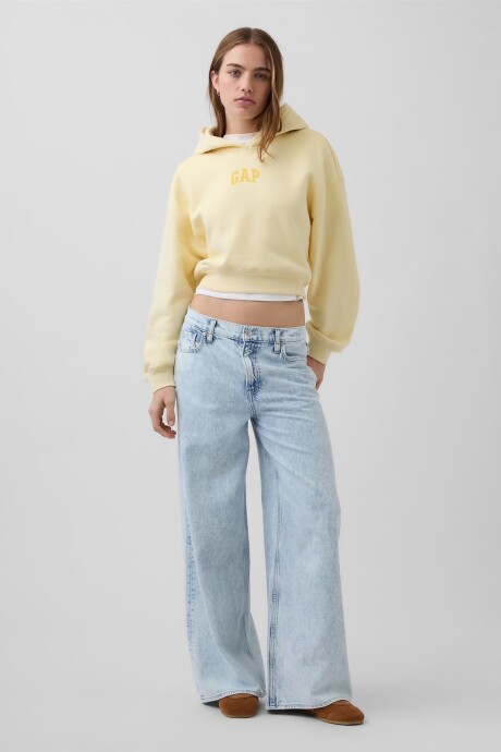 Canguro Logo Gap Mujer Maize