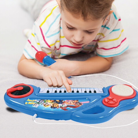 Piano Electrónico Paw Patrol con Luz y Micrófono Lexibook U