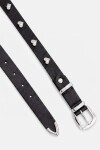 CINTO MINI HEARTS Negro