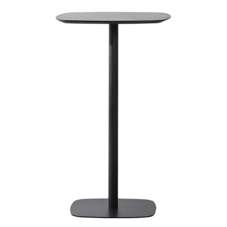 MESA BAR MDF-Y-METAL NEGRO AZABACHE