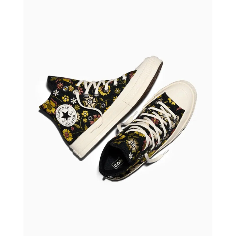 CHUCK 70 HI BLACK/EGRET/BRIGTH OUTLOOK BLACK/EGRET/BRIGTH OUTLOOK