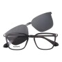 Lentes 2 en 1 Havaianas Verao Cuadrado Negro/Ónix