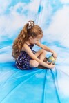 Vestido Blossom Azul