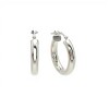 Caravana Aro Mediano- Plata Inflada-Sin Piedra- CA4019 sinpiedra