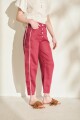 PANTALON BARREL LINES Pre Venta Bordo