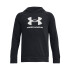 UA Rival Fleece BL Hoodie-BLU BLK-001