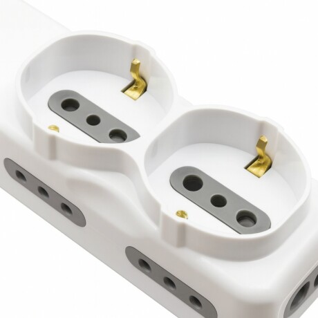 ALARGUE 2 SCHUKO 4 MODULOS - BLANCO Alargue 2 Schuko 4 Modulos Blanco