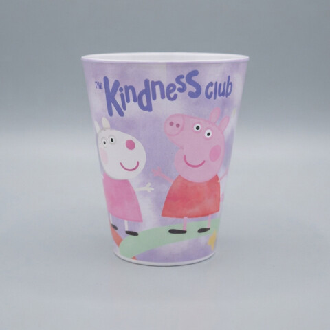 Taza de Plástico Peppa Pig 360 ml Diseños Surtidos LILA