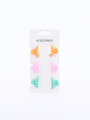 PACK DE PINZAS X 6 MULTICOLOR