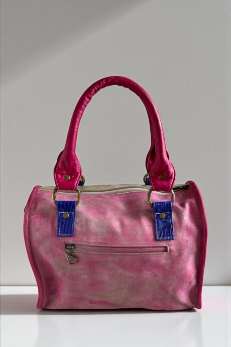 Cartera De Cuero INEA Dorada Multicolor Cartera De Cuero INEA Dorada Multicolor