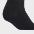Medias Adidas Tobilleras 3 Rayas 3 Pares Negro