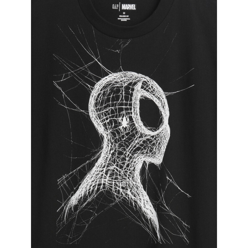 V-FRCH MVL SPIDERMAN TEE BLACK 1