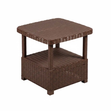 SET TERRAZA POLIPROPILENO MARRON MADRID