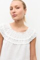 Blusa bardot crudo