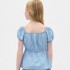 SS HNLY DNM TOP - LT LIGHT WASH