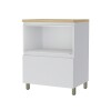 Bajo mesada 70 cm - 1 Puerta 1 Cajón - Rainha Blanco