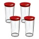Set x4 Especiero 500ml ROJO