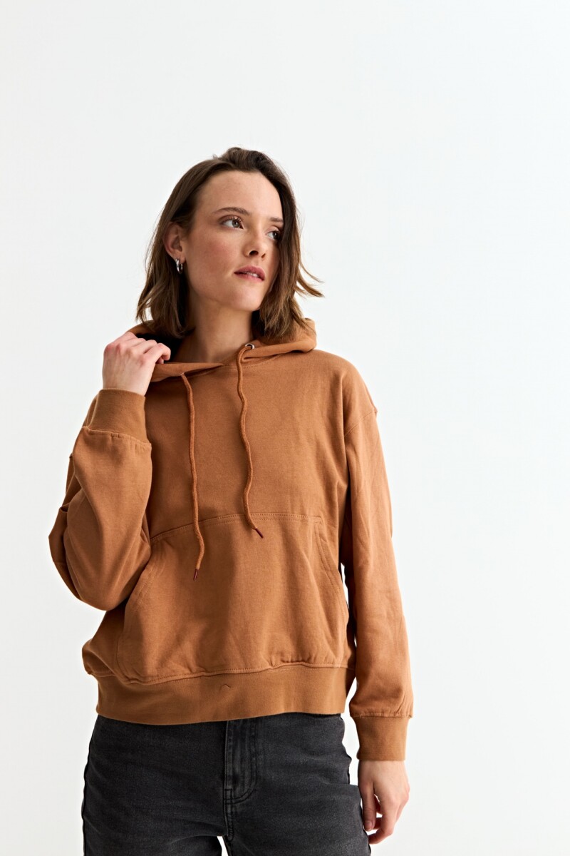 Canguro liso básico TOSTADO