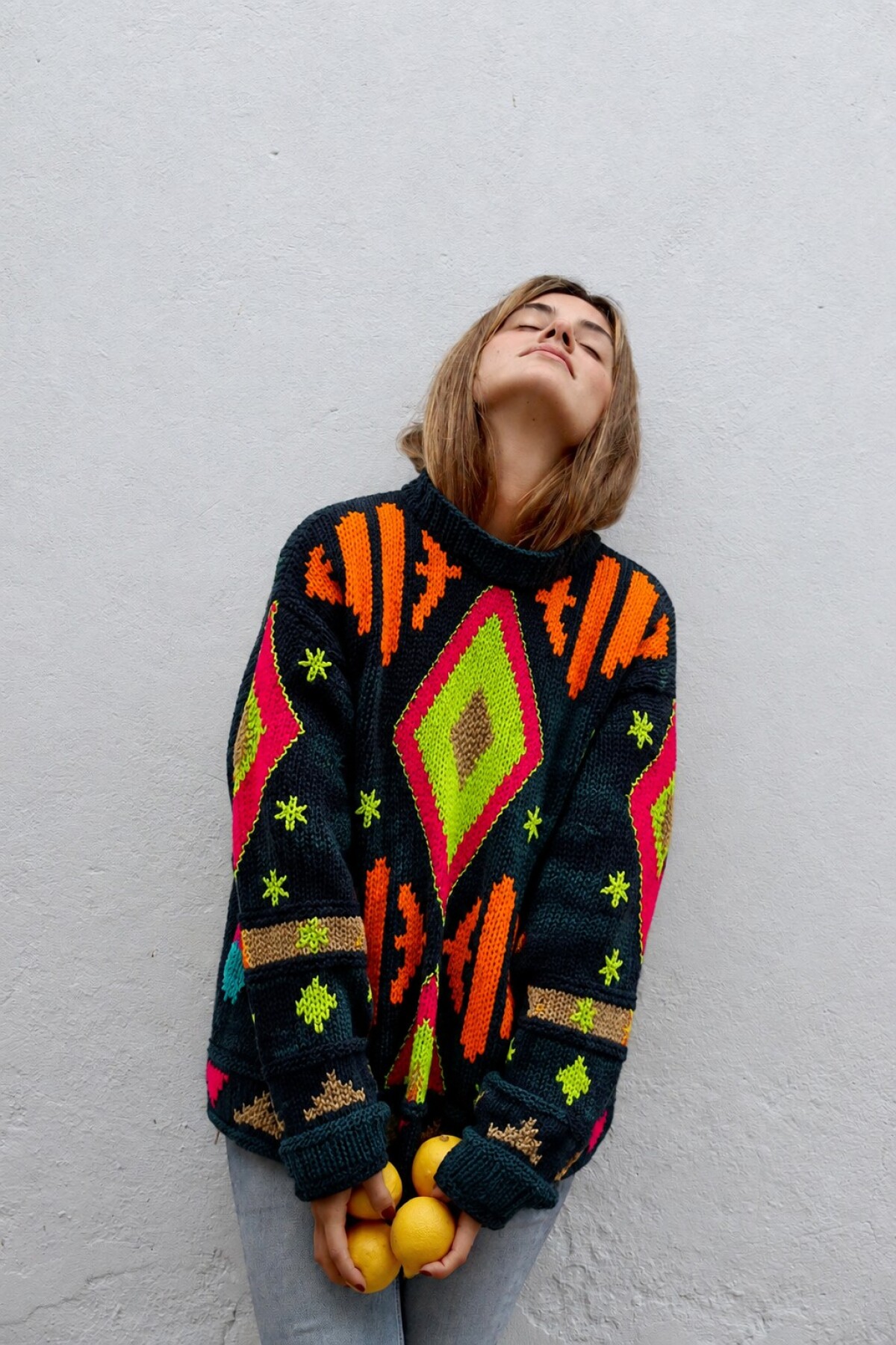 Sweater Gitano Lana Base Petróleo