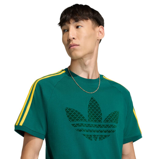 Remera Adidas Monogram 3s - Verde Remera Adidas Monogram 3s - Verde
