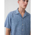 SS DENIM DOBBY INDIGO MARL