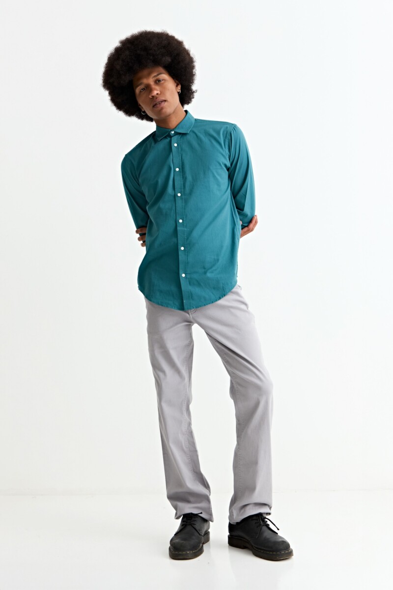 Camisa TURQUESA