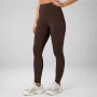 Leggings Cold Weather High-Waisted Pocket Mujer Cacao