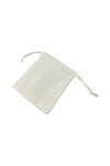 BOLSA DE GAMUZA 10X8 CM BEIGE
