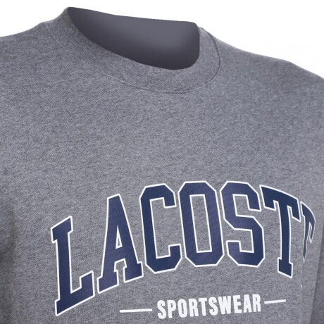 Buzo LACOSTE French Terry Grey