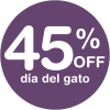 Promo Gato - Agosto 45%