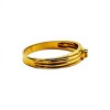 Anillo-Oro bajo-Piedra Zirconia-AN8037 conpiedra