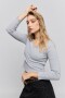 REMERA RUGA Gris Melange