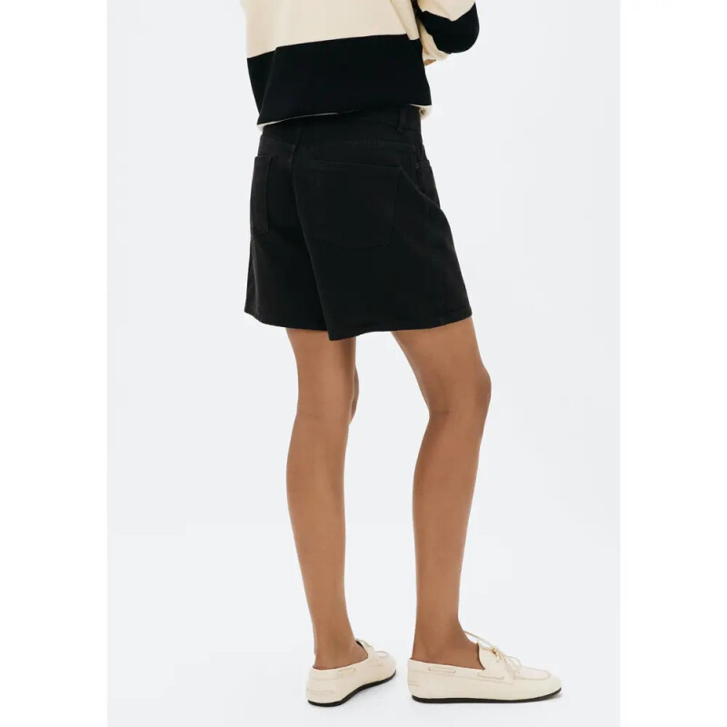 SHORTS FEM PRETO ESCURO