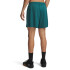 UA Tech 6in Mesh Shorts-GRN GRN-338