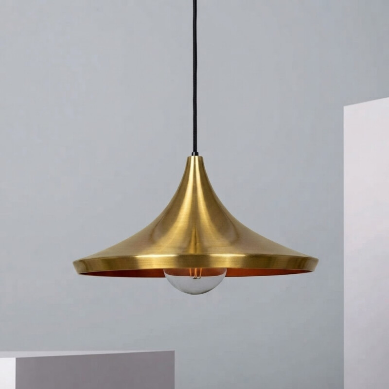 ACDGE3 Luminaria Colgante Geisha 3 Golden ø 36 cm