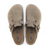 Zueco Boston Soft Footbed - Oiled Leather - Estrecho Marron