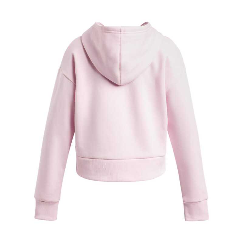 UA Rival Fleece Crop Hoodie-PNK PNK-647