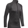 Remera Under Armour New Tech 1/2 Zip Gris
