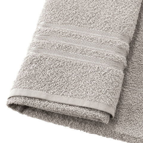 Toalla Baño Priori Döhler 65 cm x 130 cm 100% Algodón GRIS CLARO