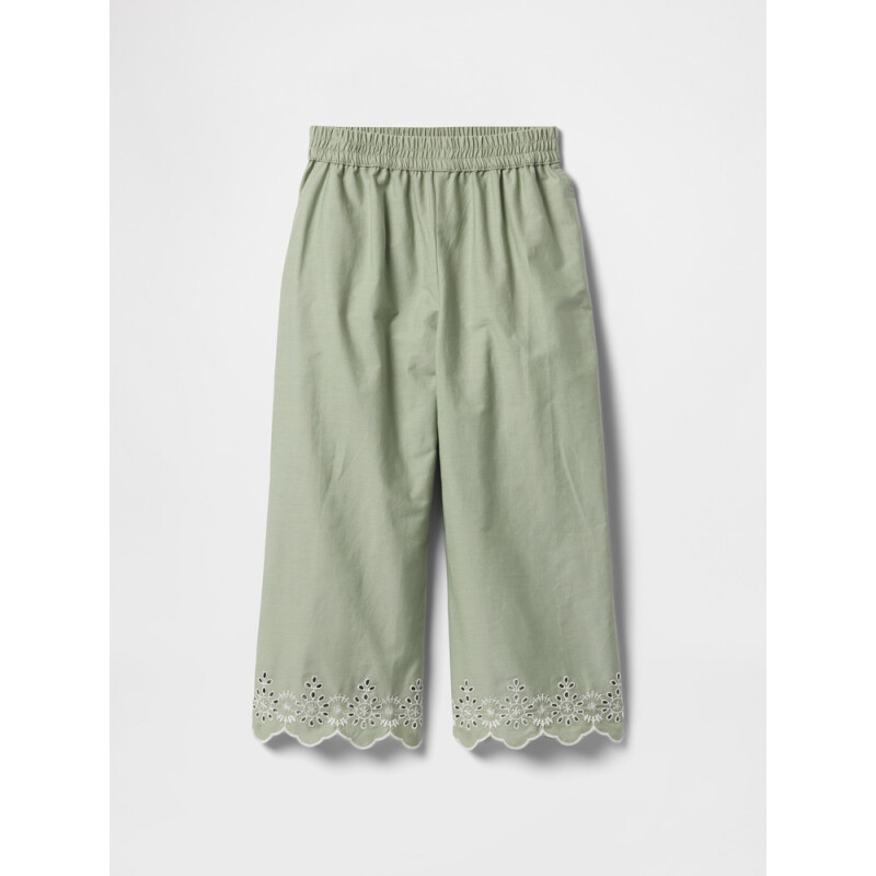 V-EYELET WOVEN BTM DESERT SAGE