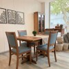 Juego Comedor Pata de Gallo con 4 sillas Romanas Juego Comedor Pata de Gallo con 4 sillas Romanas